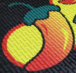 Rubber Scraper Logo Mats